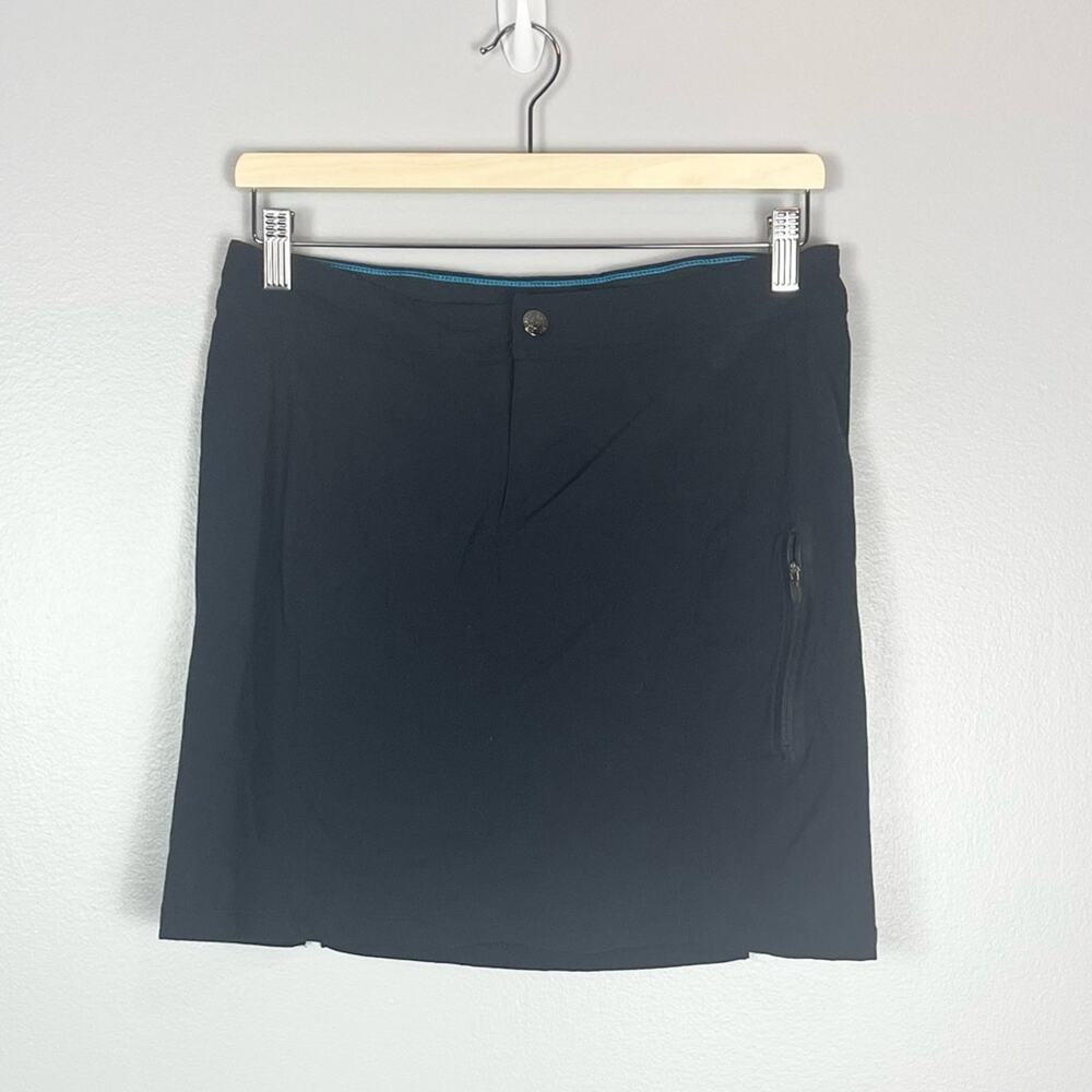 Columbia Women’s Omni-Shield Advanced Repellency Black Skort Tennis Golf size 8